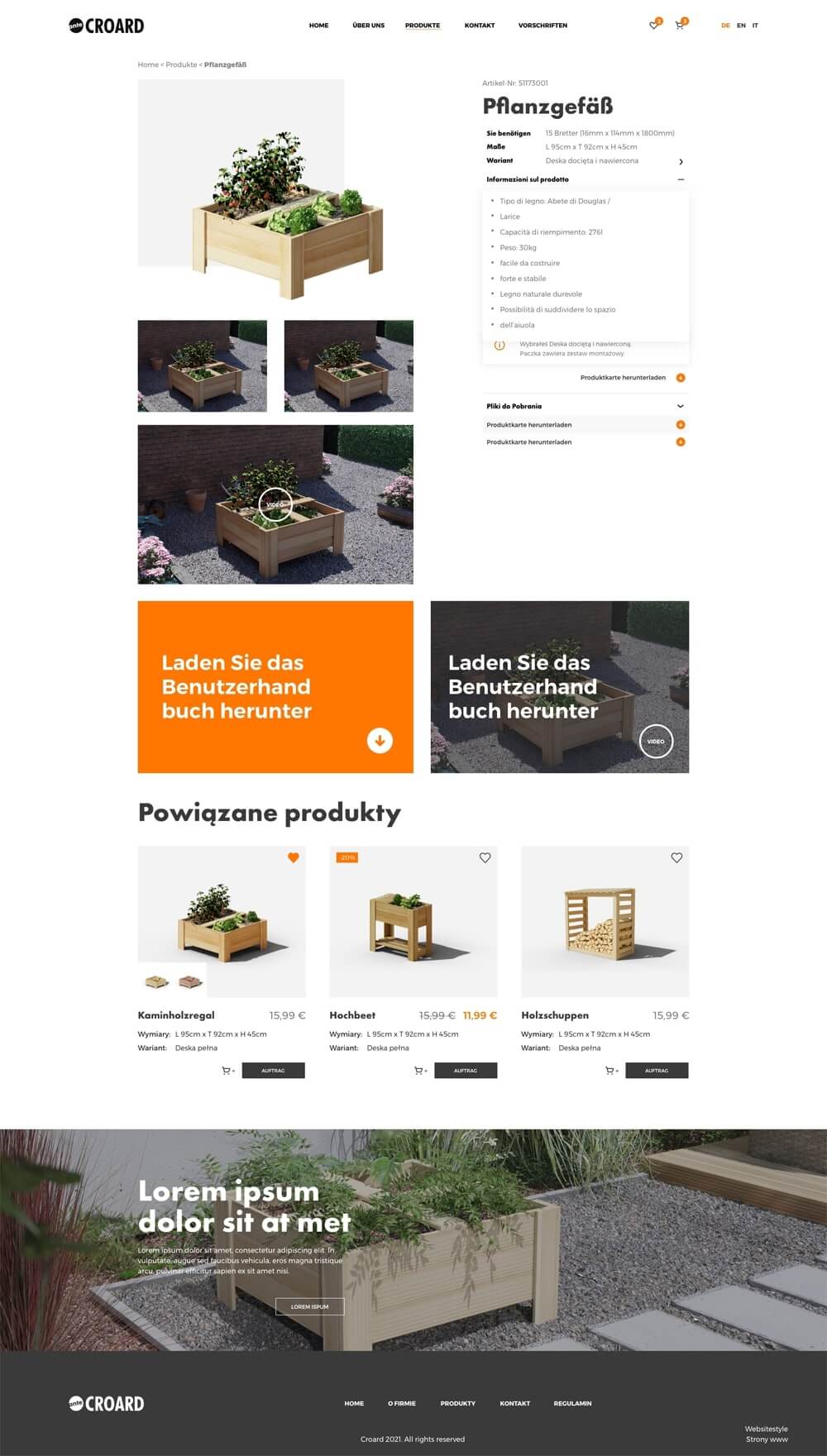 nowoczesne projekty stron internetowych